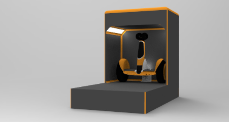 Mobee: A Self-driving Sharing Personal Mobility System
